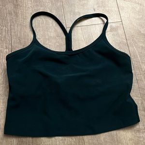 BEYOND YOGA- crop top with built in bra